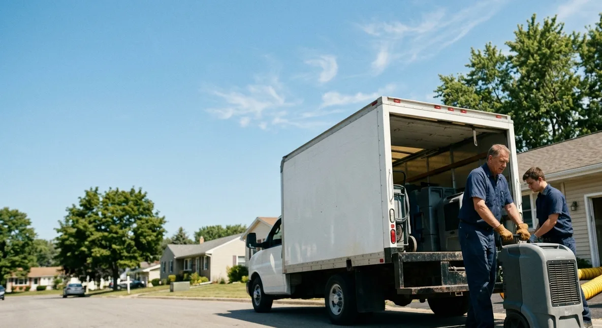 Water Damage Cleanup in Manawa, WI near me